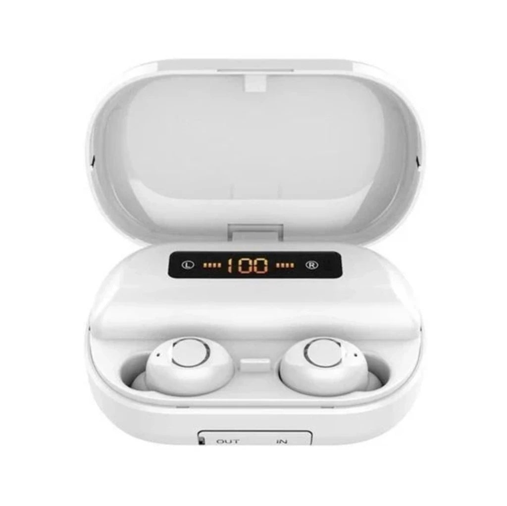 V11 Bluetooth Earphone With Digital Display And Touch 5.0 Black 4000mAh Battery Case With A2DP AVRCP HFP HSP SPP PBAP