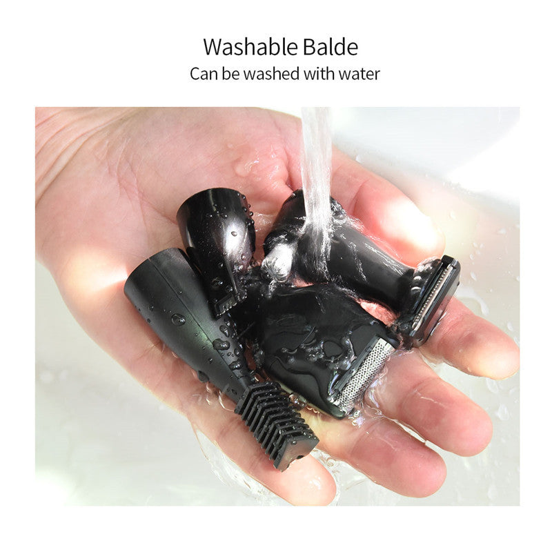 Five-In-One Nose Hair Trimmer Kit With Ear Hair Trimmer Razor Beard Trimmer And Fashion Blade
