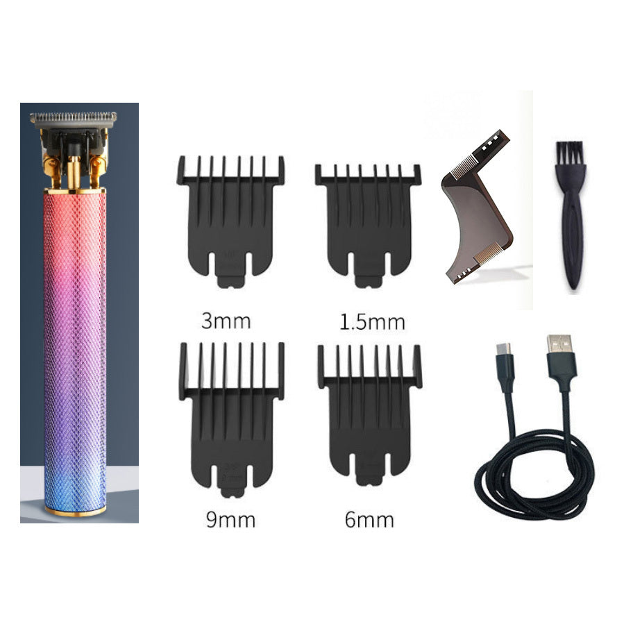 Longfeng Titanium Ceramic Blade Electric Hair Clipper With Powerful Motor For Smooth Precise Cutting
