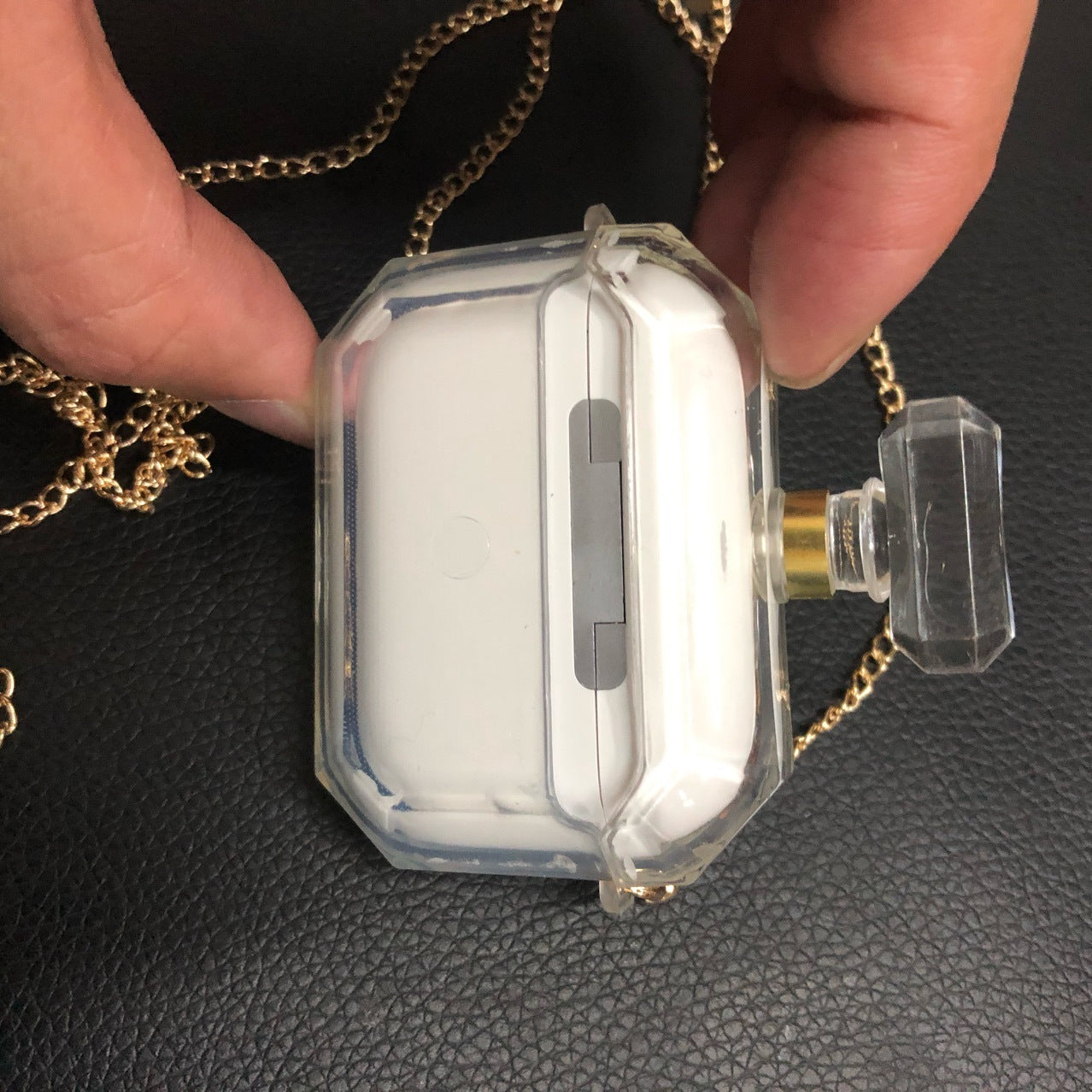 Perfume Bottle Silicone Case For AirPods Pro And AirPods 3 Protective Cover Soft Silicone Material