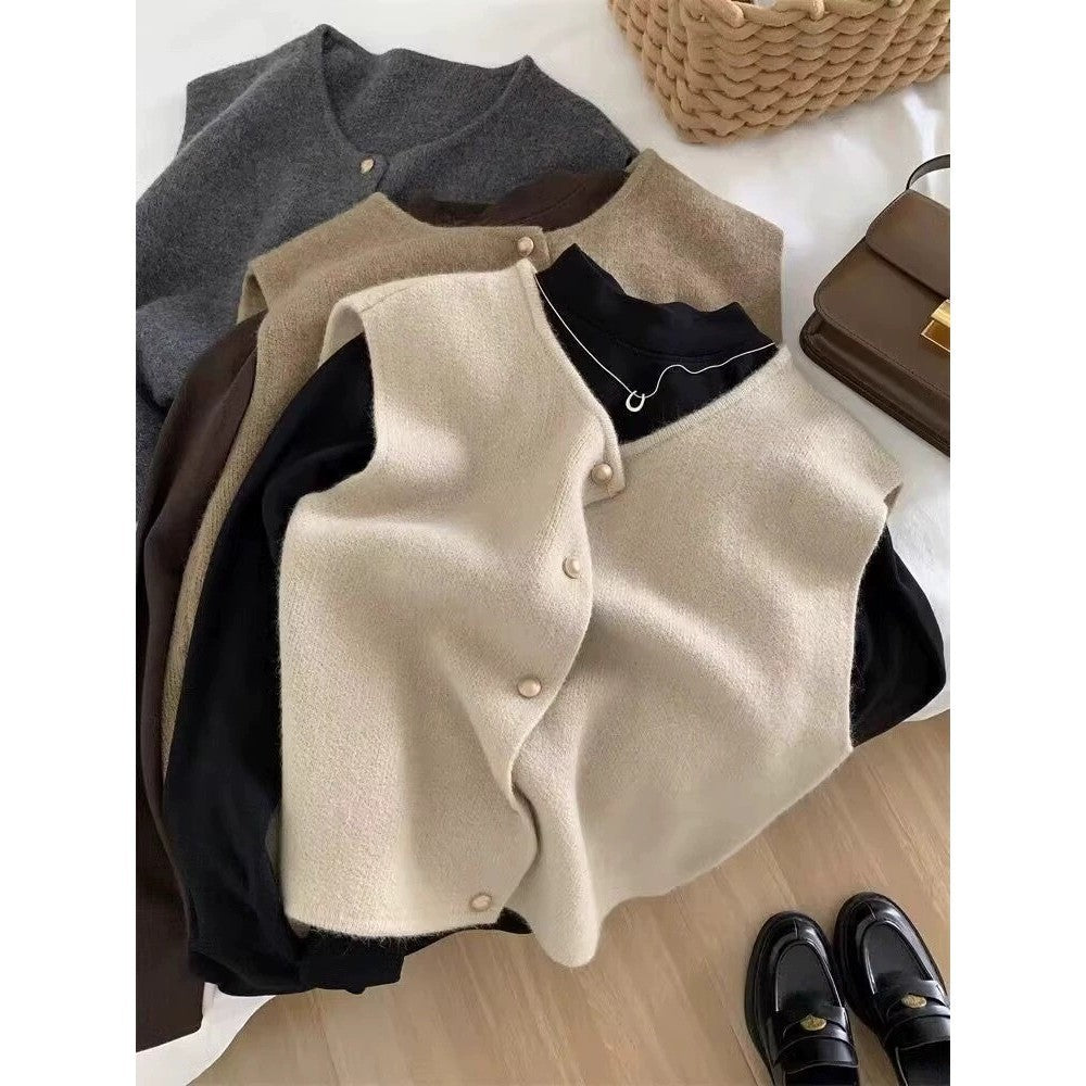 All Matching Pullover Top for Casual Commute Thin Lightweight Knit Sweater in Multiple Colors
