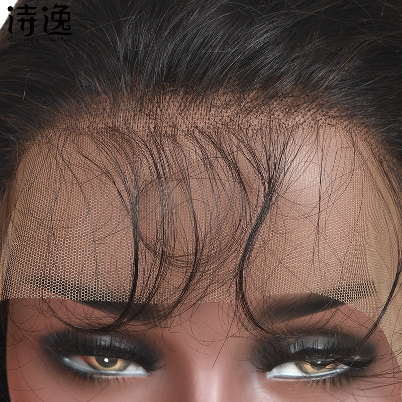 Body Wavy Human Hair Wig - 13X4 Lace Front