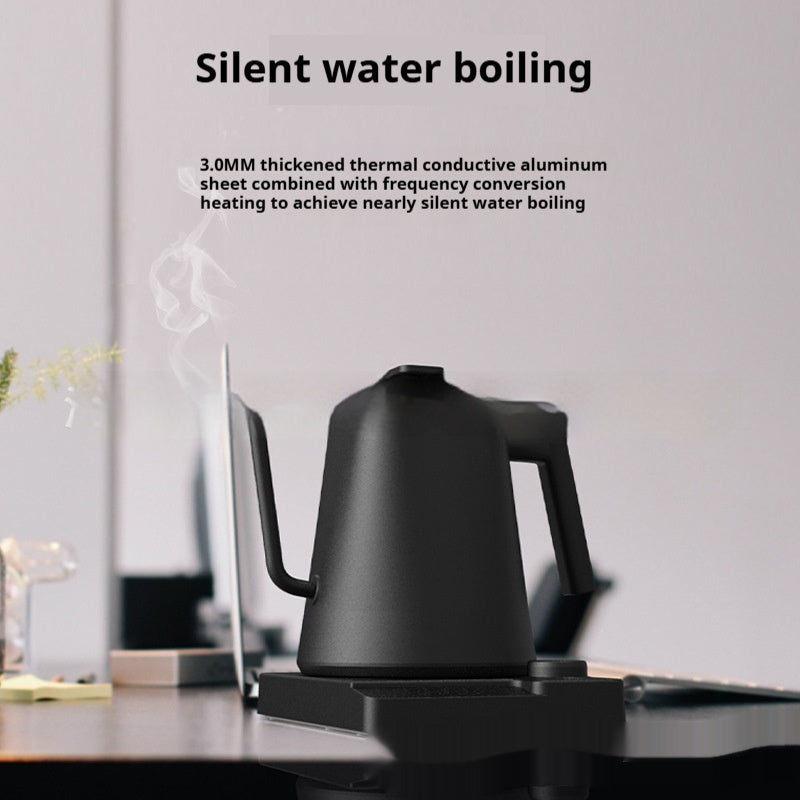 Intelligent Constant Temperature Narrow Mouth Electric Kettle Black 1000 Watts To 1500 Watts Auto Off For 1 To 2 People