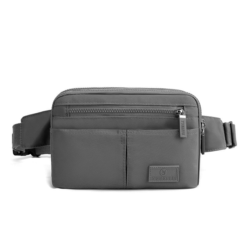Unisex Nylon Waist Bag Multi Purpose Large Capacity For Men And Women Available In 8 Color Options