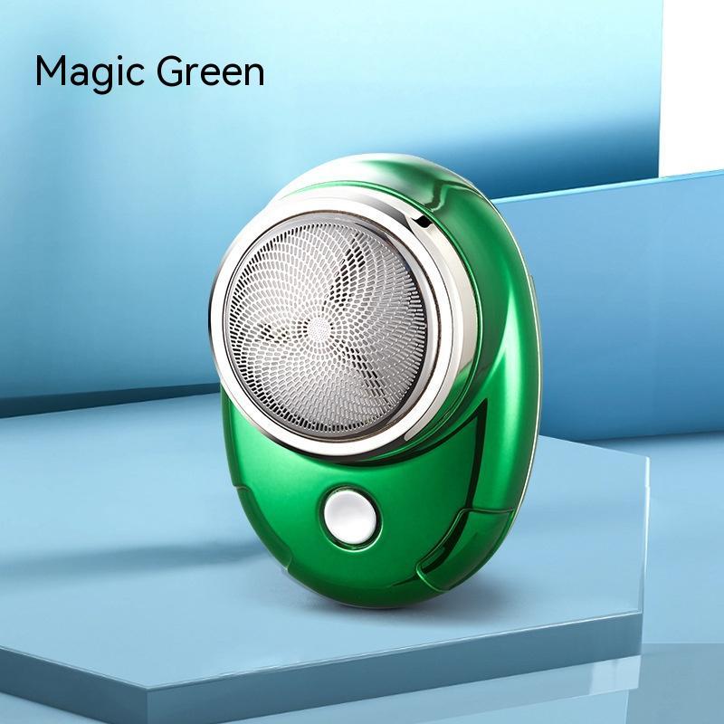 Small Portable USB Rechargeable Electric Shaver for Men - Travel Size