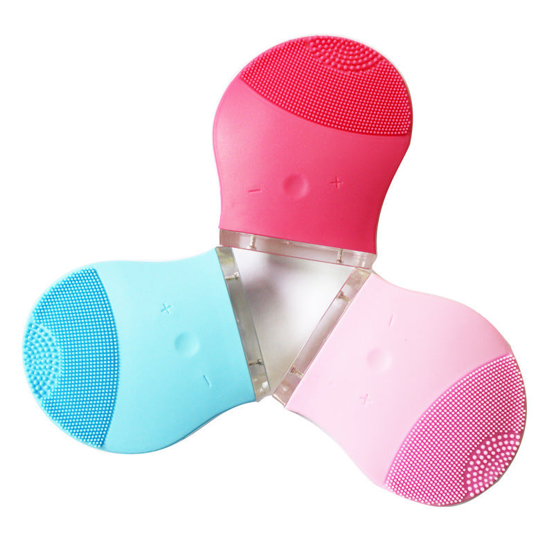 Silicone Gel Facial Cleanser - Electric Brush