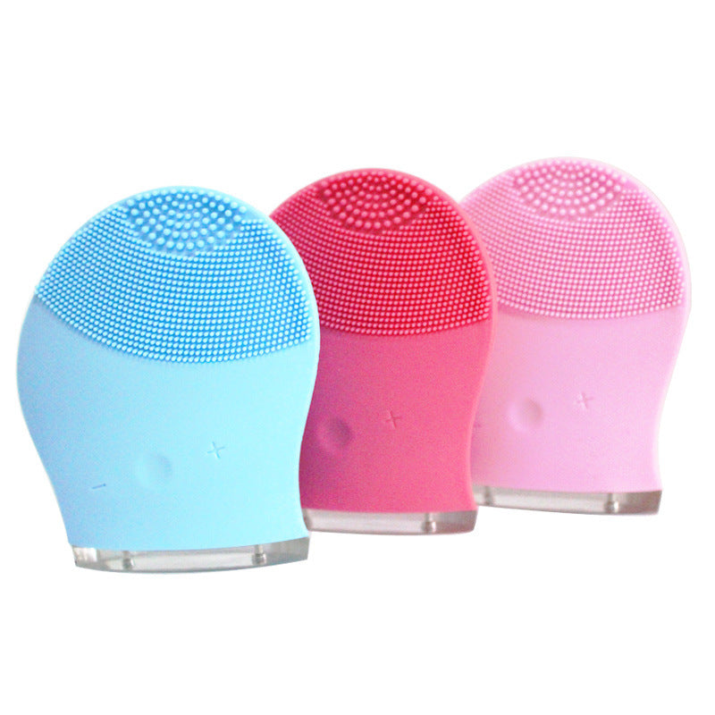 Silicone Gel Facial Cleanser - Electric Brush