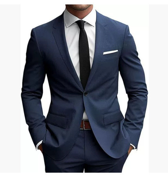 Two-piece Wedding Dinner Suit Jacket