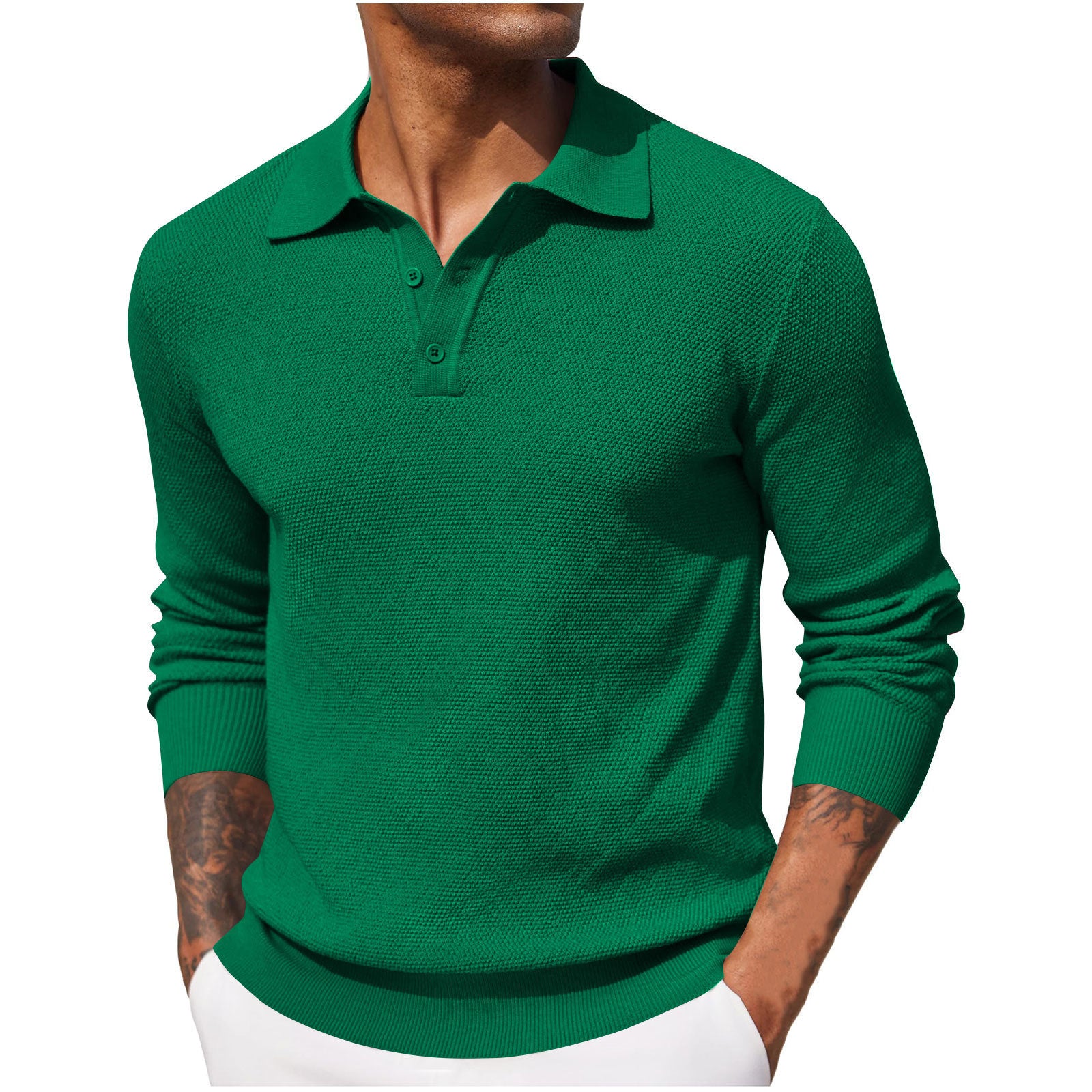 Autumn New Casual Long-sleeved Top For Men