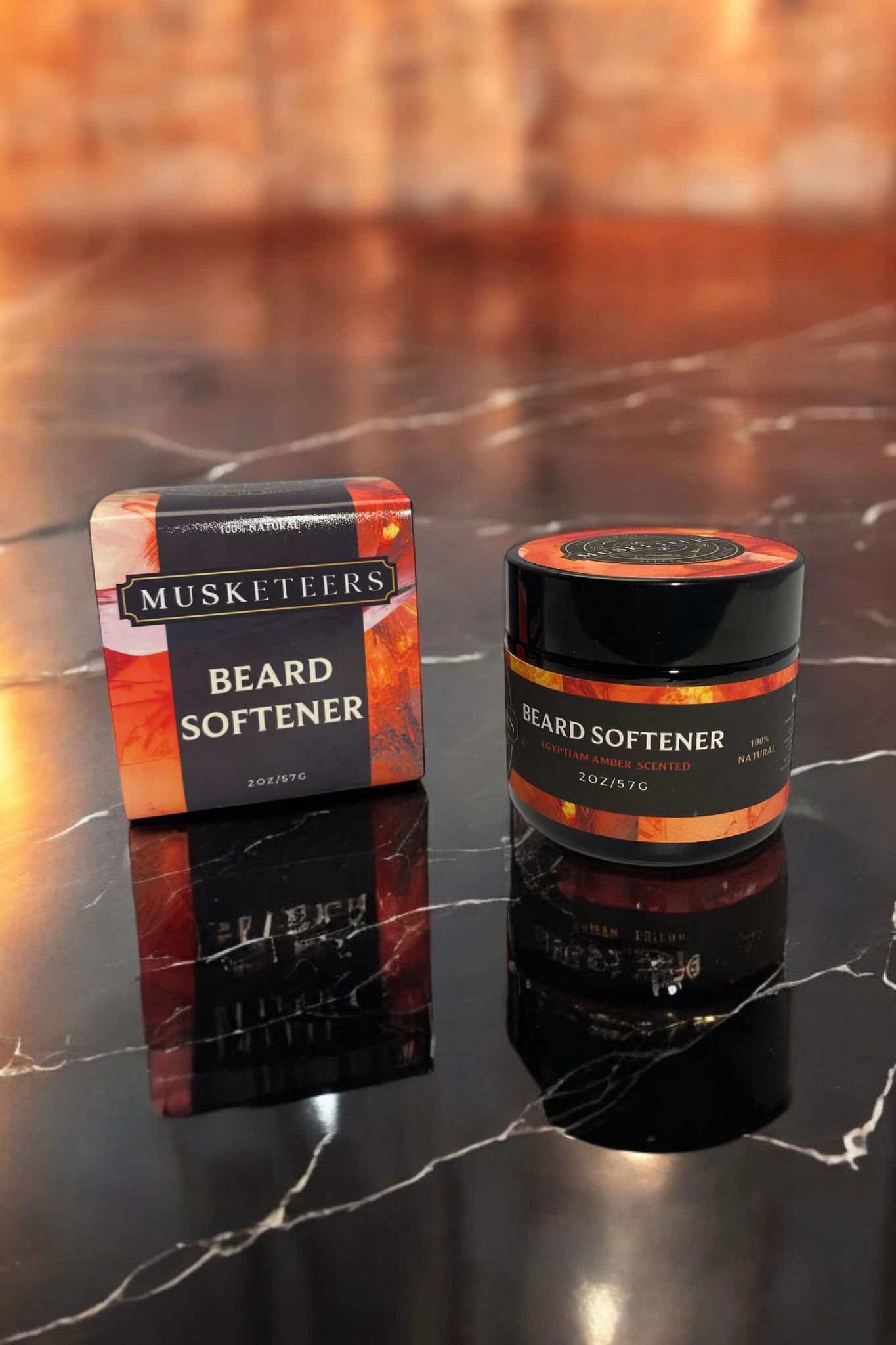 Beard Softener - Egyptian Amber Scented-1