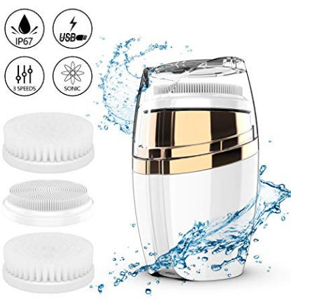 Silicone Facial Cleaning Brush - Electric Cleanser