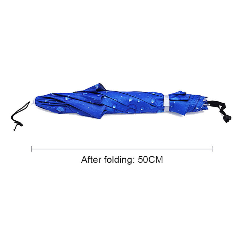 Fishing umbrella hat