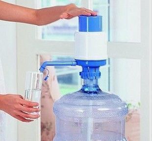 Premium Plastic Bottled Water Dispenser - Easy Pour Spout for Home & Office