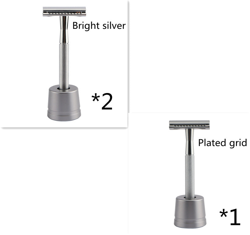 Classic manual shaver safe old fashioned