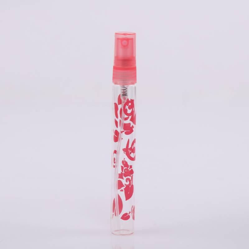 Mini Rose Glass Spray Bottle – 10ml Travel Perfume & Cosmetic Atomizer | 6 Colors