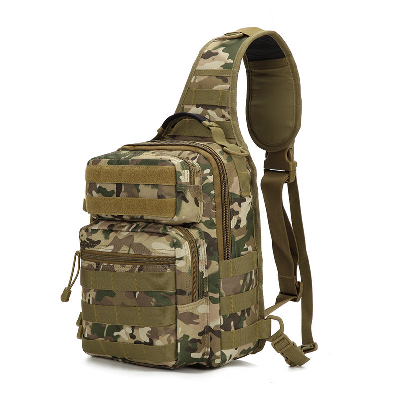 Multifunctional Outdoor Tactical Chest Bag Shoulder Messenger Bag for Outdoor Sports