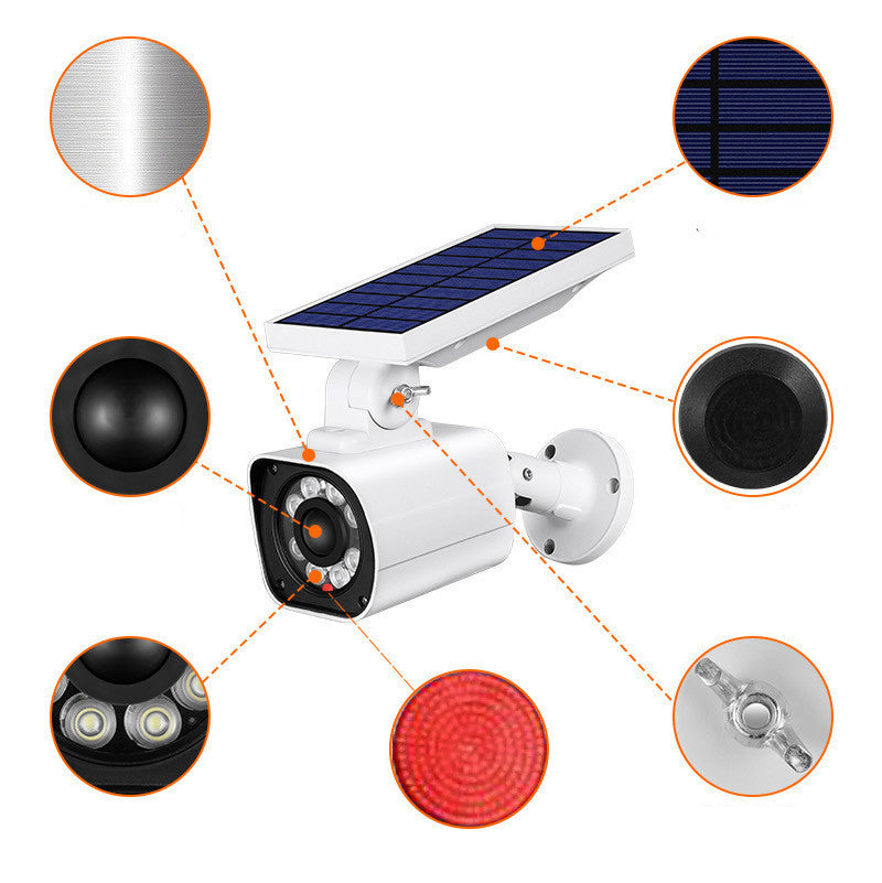 Solar Security Camera Light - Motion Sensor LED Spotlight