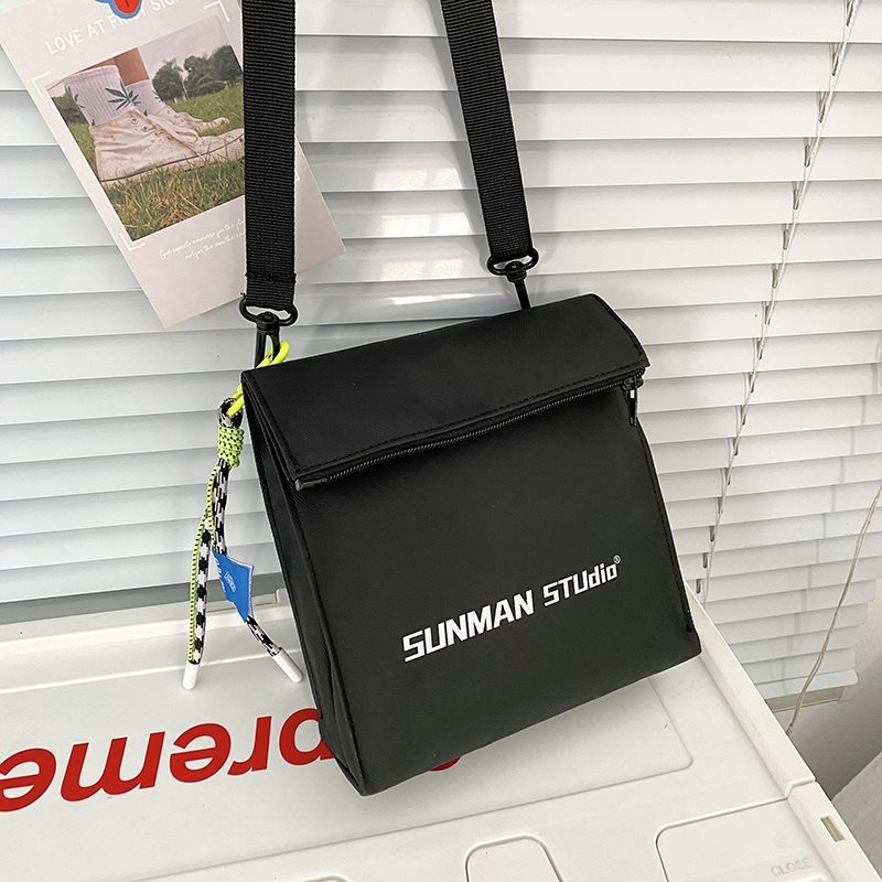 Simple All Match Messenger Bag Design Backpack Made From Polyester for Travel and Everyday Use with Street Trend