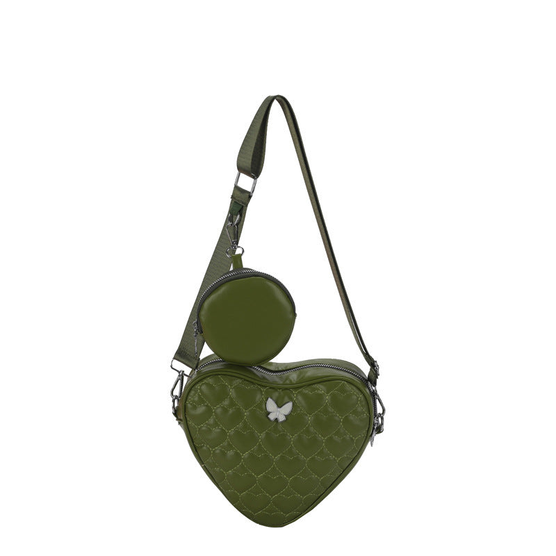 Women's Embroidered PU Leather Shoulder Bag - Waterproof Travel Backpack