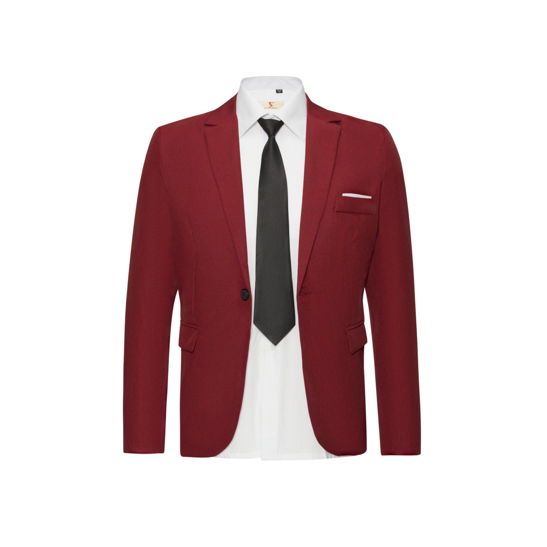 Plus Size Men's Formal Wear Small Business Suit Coat Wedding Dress Casual Slim Fit