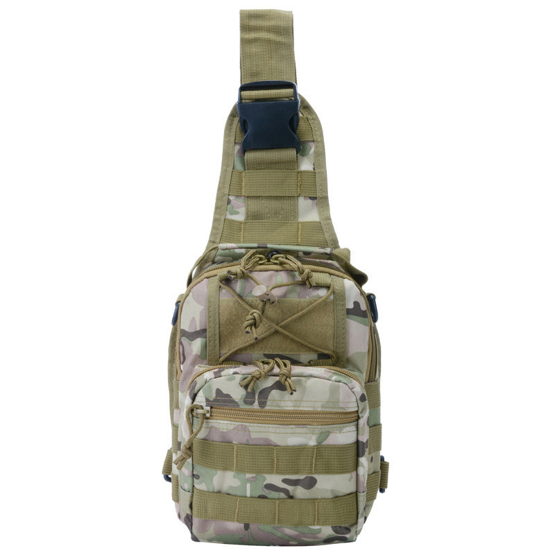 Men's Oxford Cloth Camouflage Waterproof Shoulder Messenger Bag For Outdoor Sports And Travel