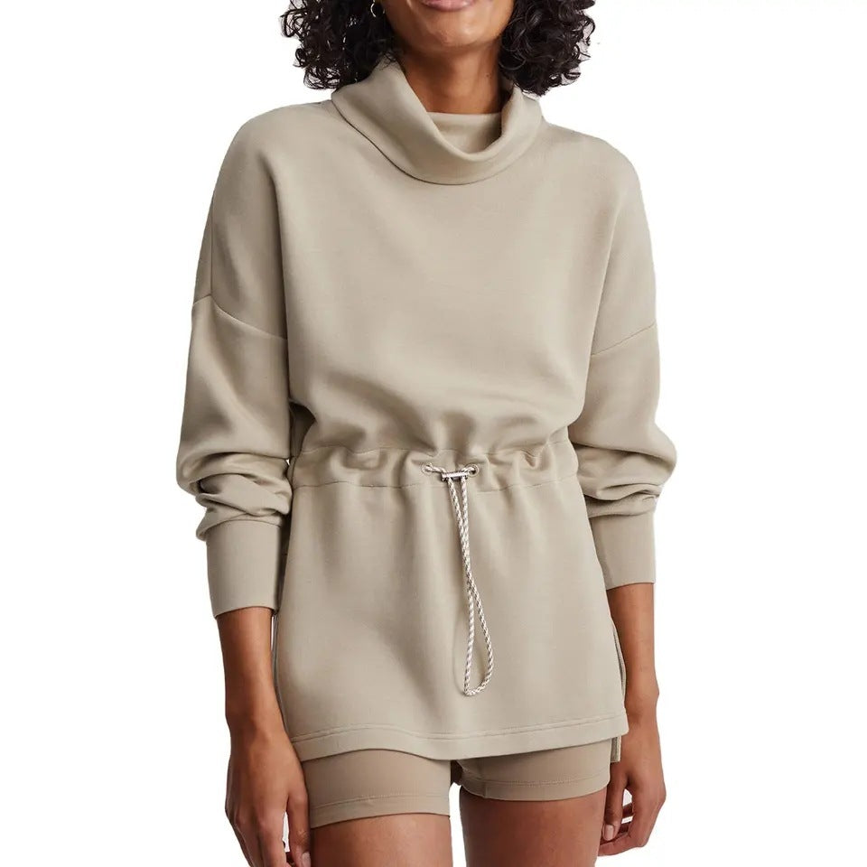 Winter Slimming Long Sleeve Workout Top For Women Pullover Athletic Thermal Shirt