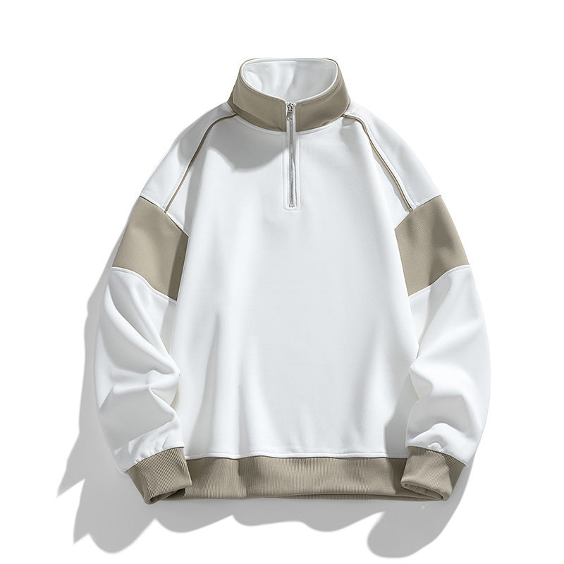 Drop Shoulder Loose Lapels Sweater For Men