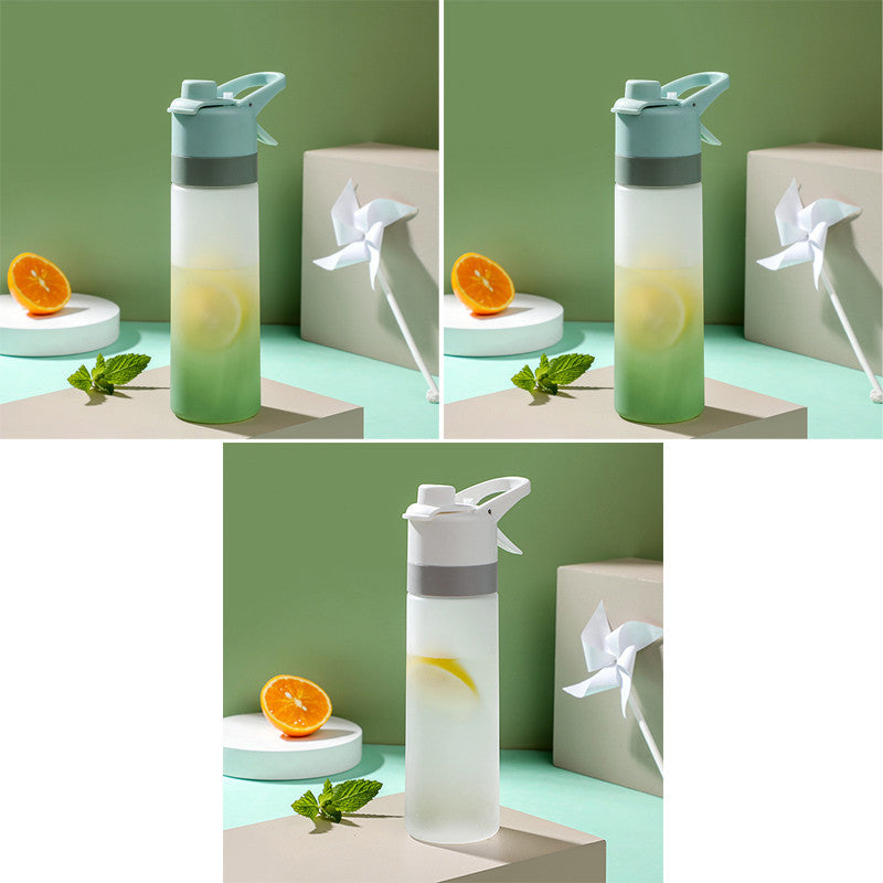 Sports Spray Water Bottle - 600ml Mist Bottle for Fitness & Outdoor Activities
