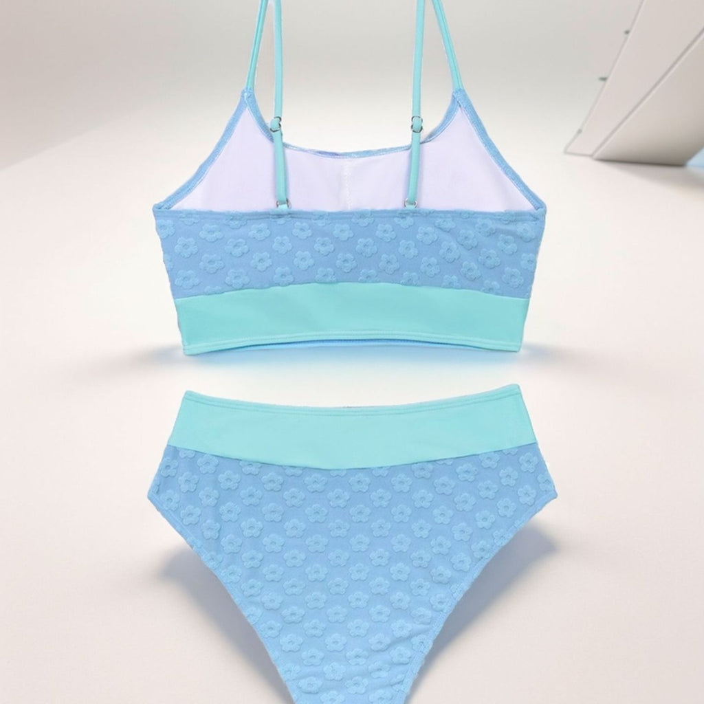 New Color Matching Bikini Swimsuit Swimwear Women