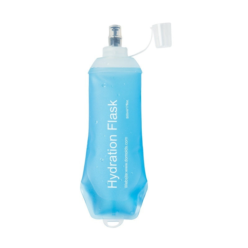 Sports Soft Water Bag Bottle Army Green 150ml 250ml 500ml Reusable Hydration Bottle for Outdoor Activities
