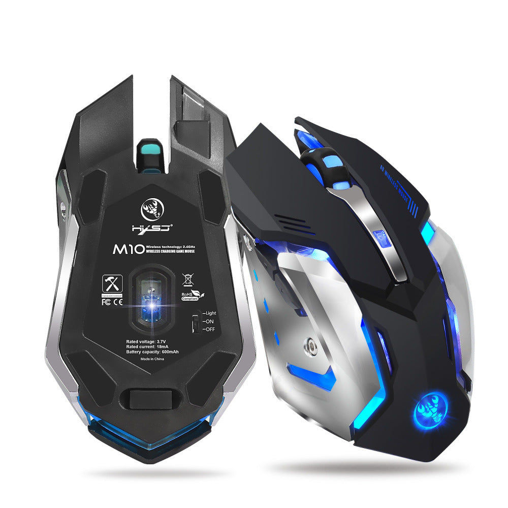 Wireless Gaming Mouse 2.4GHz - RGB LED Backlit Gaming Mouse