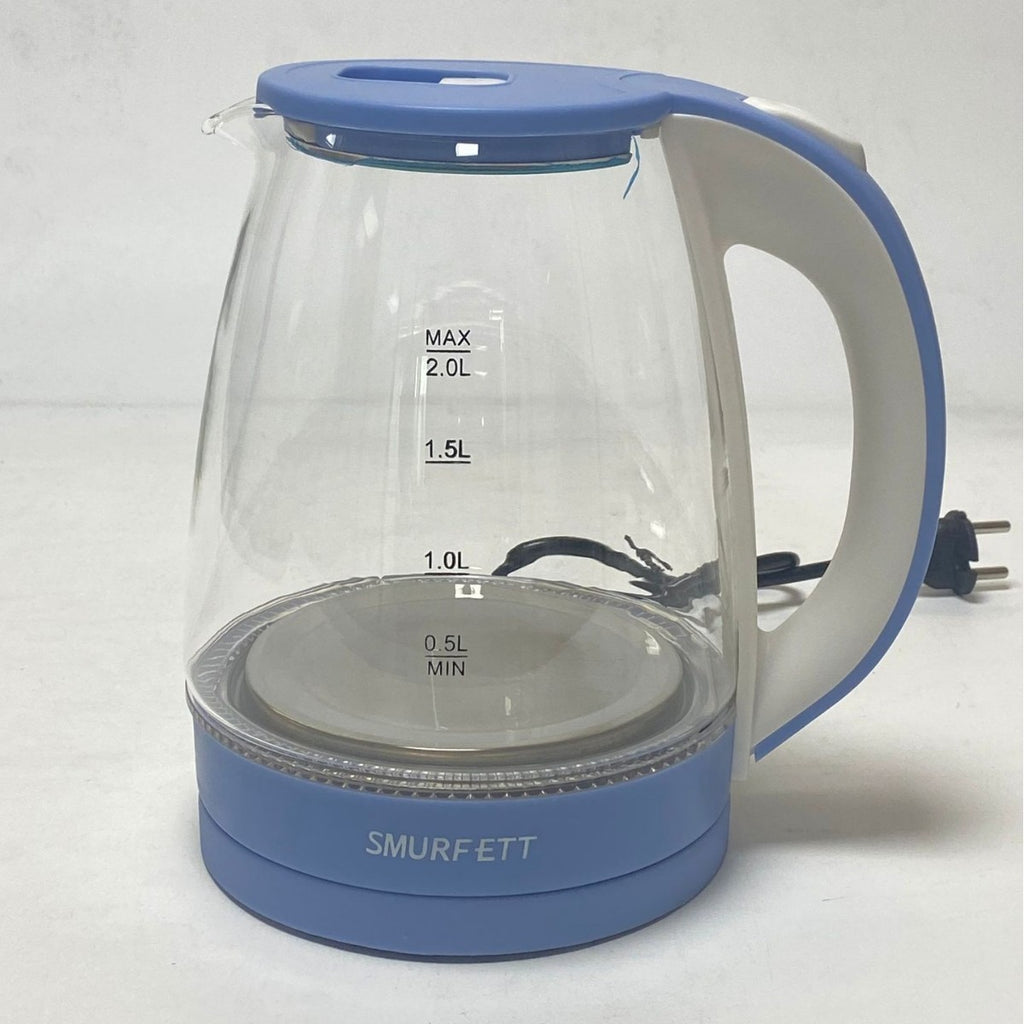 Stainless Steel Electric Kettle 1.8L Auto Power Off Anti Dry Burn Protection 1500W to 2000W Blue Pink Black