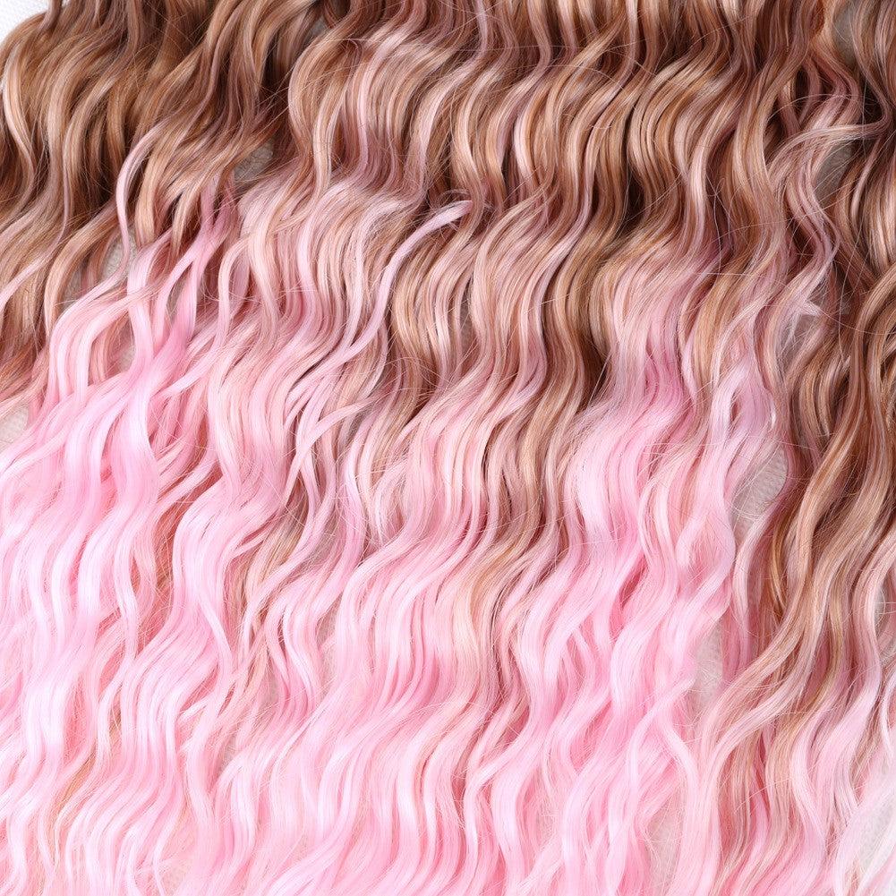 Synthetic Fiber Wig - Heat-Resistant Style