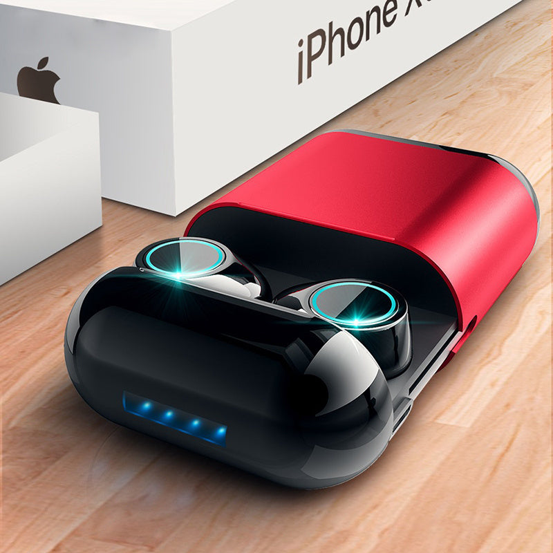 Bluetooth 5.0 TWS True Wireless Earbuds With Call Function, 10M Range, Stereo Headset, Dustproof