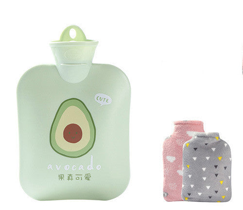 Large Water Injection Hot Water Bottle Cute Plush Explosion-proof Hand Warmer