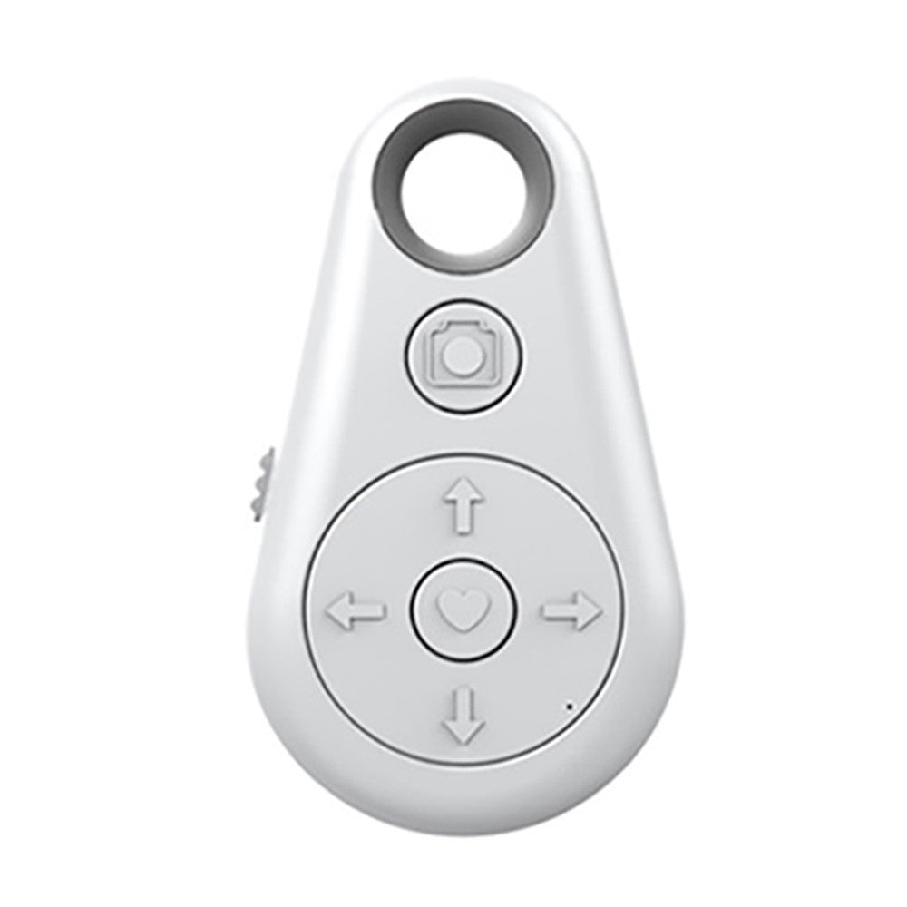 Bluetooth Selfie Controller 4.0 Remote for Douyin TikTok Short Video Like Weishi with Drop Shape Black White Blue Pink