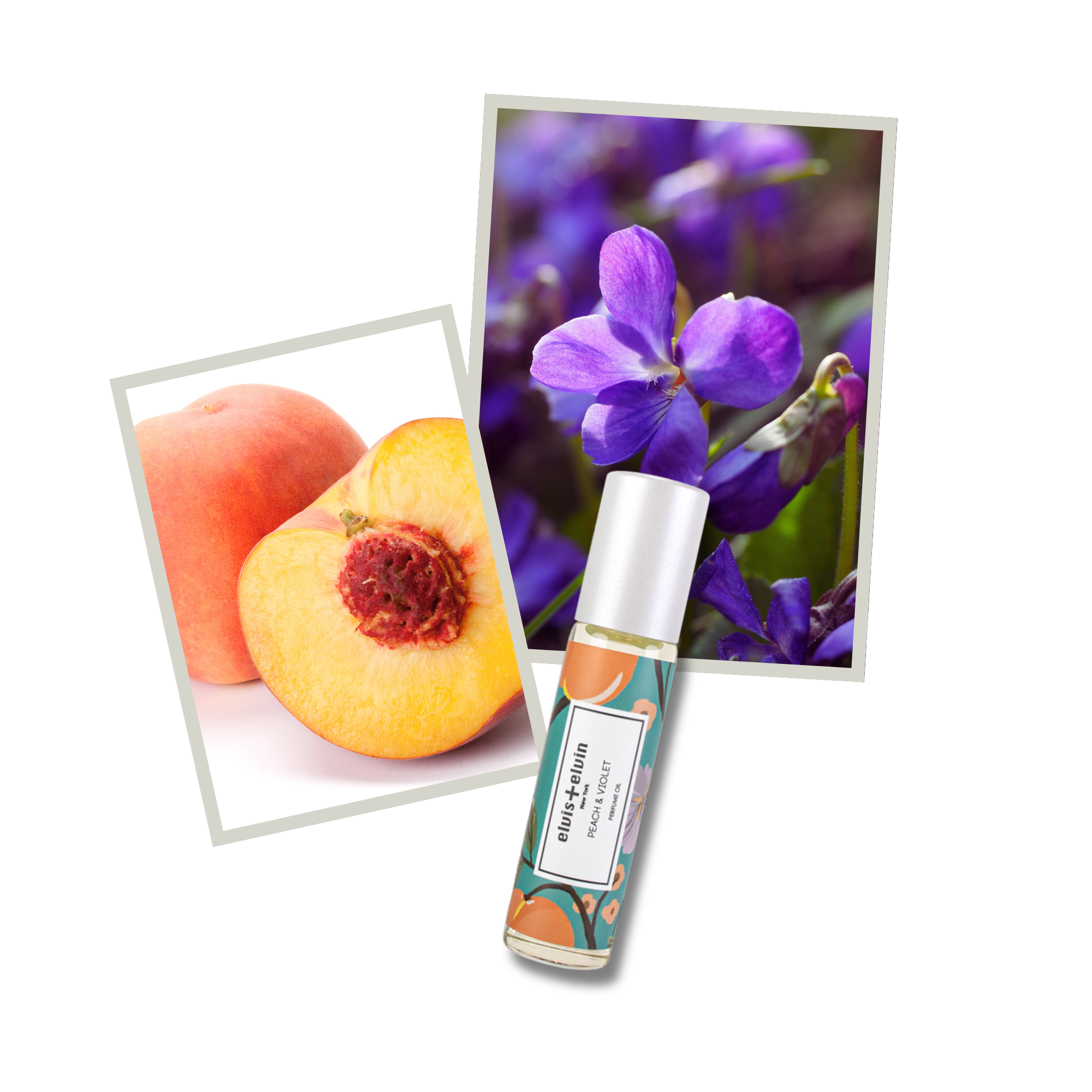Peach & Violet Perfume Oil by elvis+elvin-2