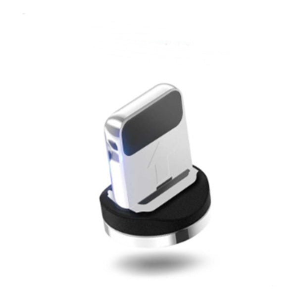 Magnetic Charging Cable 3-in-1 - iPhone Android USB-C with LED Light