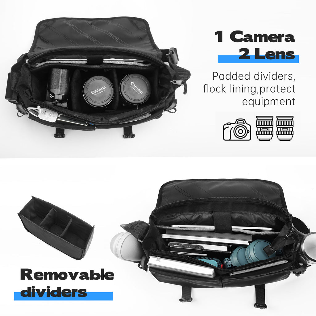 Mens One Shoulder Crossbody Bag Ultra Lightweight Nylon Chest Bag For Travel And Urban Style ShopWithNoble