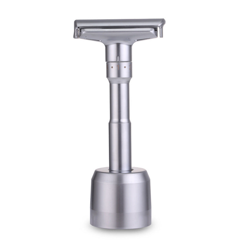 Manual shaver old style adjustable sharpness for men