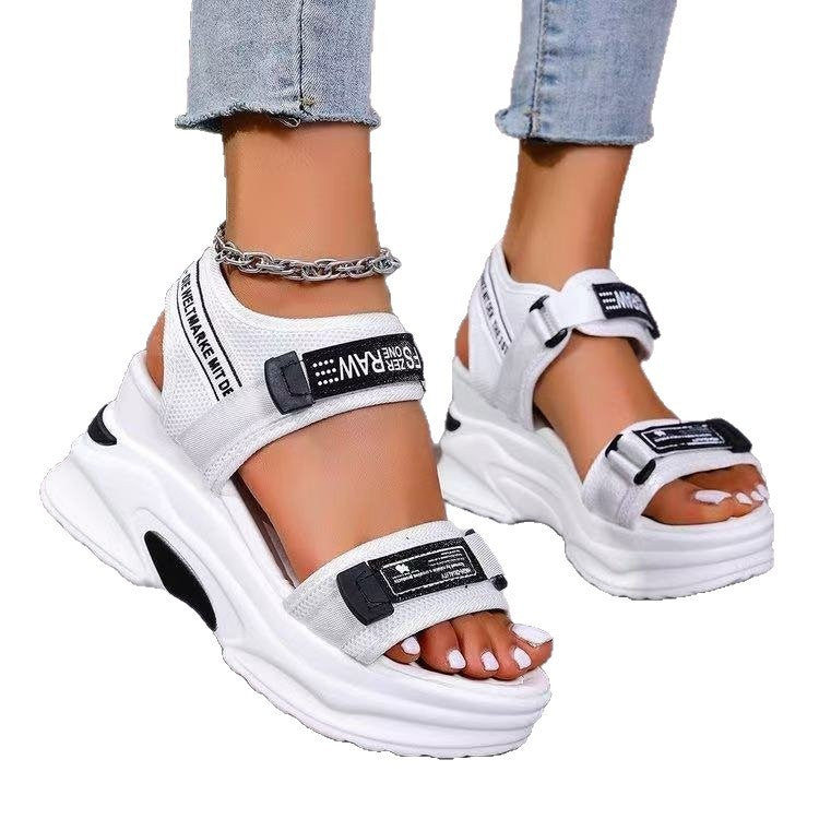 Summer Wedge Platform Sandals - Women's Sports Beach Shoes