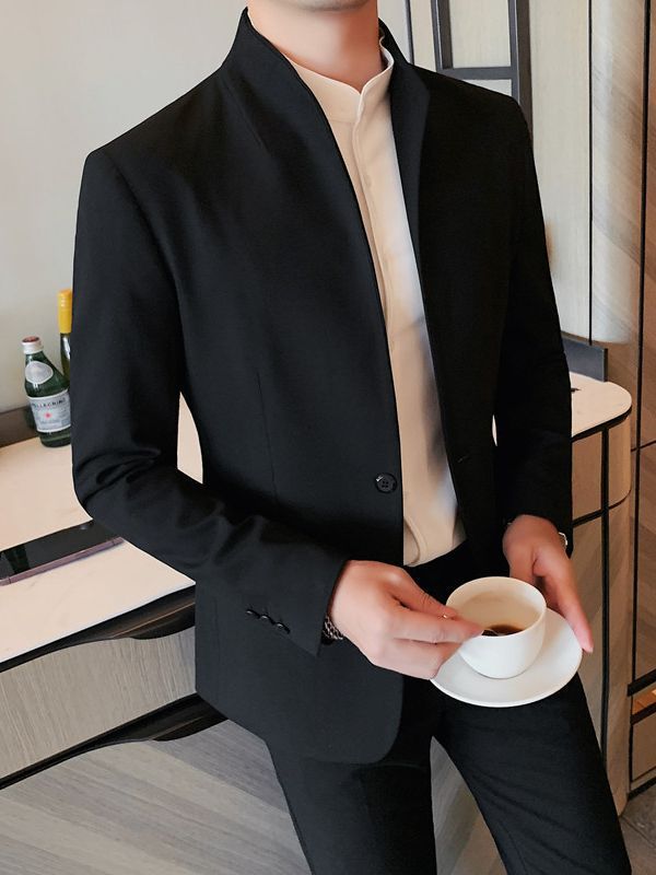 Slim Fit Ruoshuai Casual Autumn Men's Small Suit Jacket