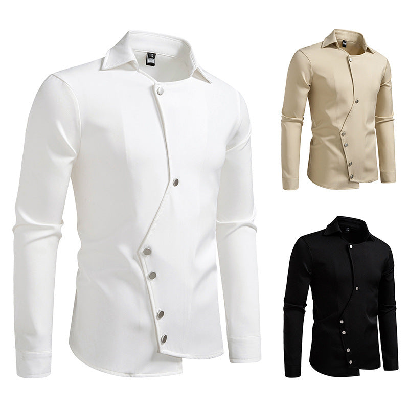 New High-grade Long-sleeved Shirt For Men