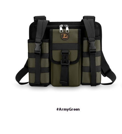 Leisure Outdoor Shoulder Bag For Men Messenger Bag Waterproof Ultra Lightweight Breathable Oxford Cloth