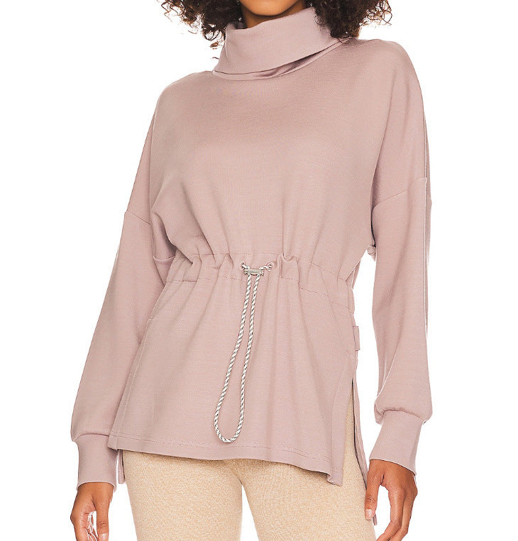 Winter Slimming Long Sleeve Workout Top For Women Pullover Athletic Thermal Shirt