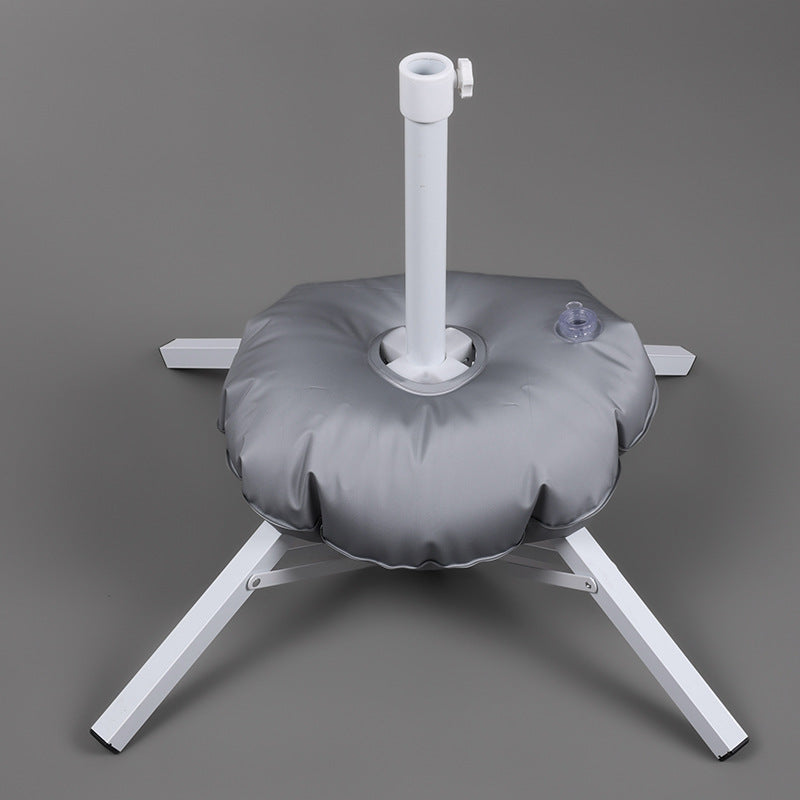 Large Stall Umbrella Water Injection Sun Umbrella Plastic Three-word Umbrella Base