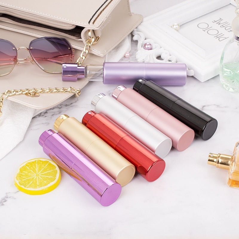 In Stock Wholesale Perfume Sub-bottles 20ML Rotating Bottle Glass Liner Removable Nozzle