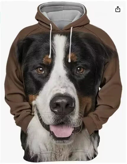 Sweater Men's Hot Hoodie Jacket Autumn Fashion Printing