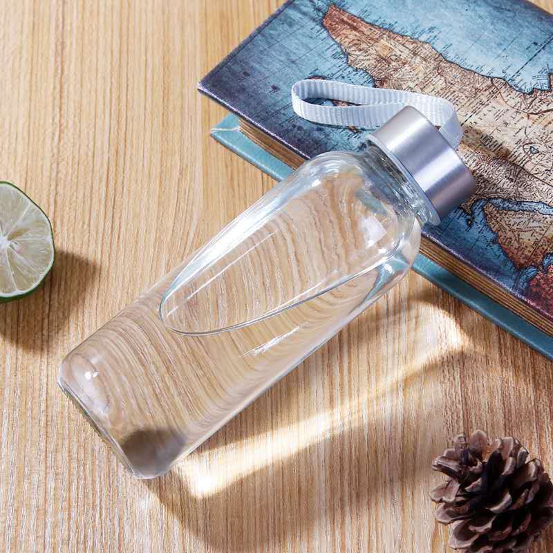 Creative 300ml Glass Water Cup Transparent Tumbler