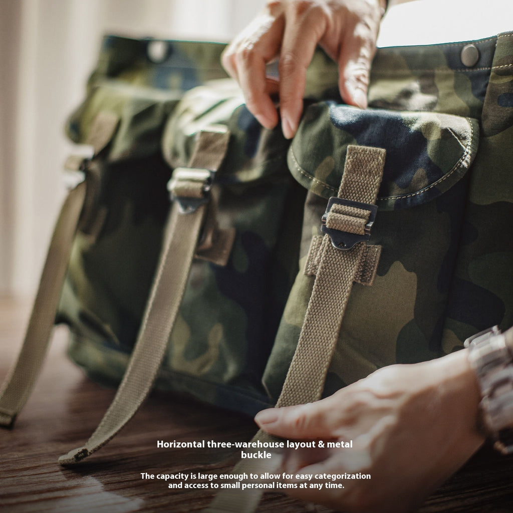 Mens Outdoor Training Tactical Shoulder Bag Camouflage Pattern For Daily Use And Travel